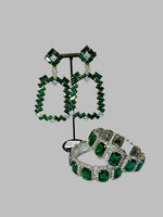 Emerald Drop Earrings