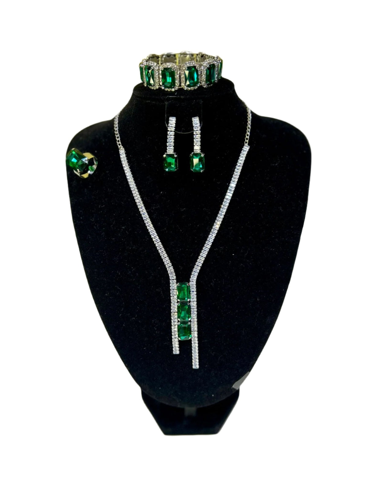 Asymmetric Drop Jewellery set |Famaza couture