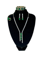 Asymmetric Drop Jewellery set |Famaza couture