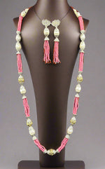 Real crystal beaded/MOP Mala Set | Regal Jewellery– Famaza Couture