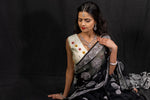 Full Jaal Chikankari Georgette Saree with Palla Keel Jaal Work – Elegant Ethnic Wear