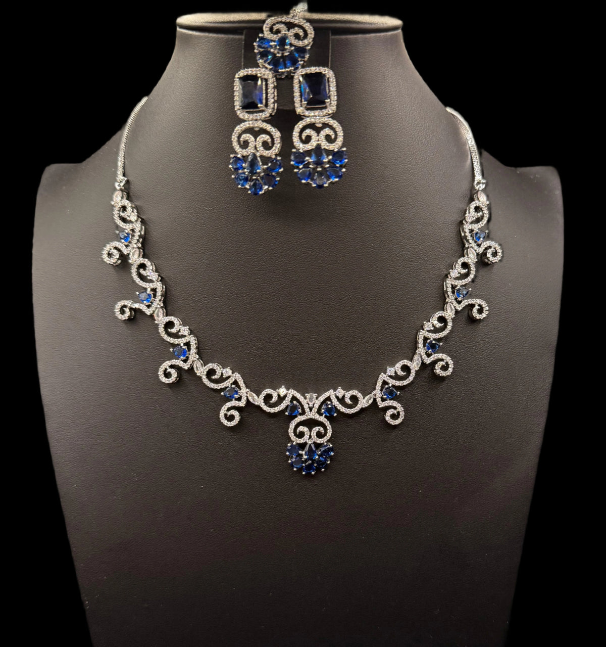 The Real elegance AD jewellery set – By Famaza Couture