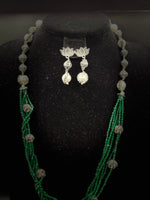 Fusion Twisted Layer Beaded Mala Set | Regal Jewellery – Famaza Couture