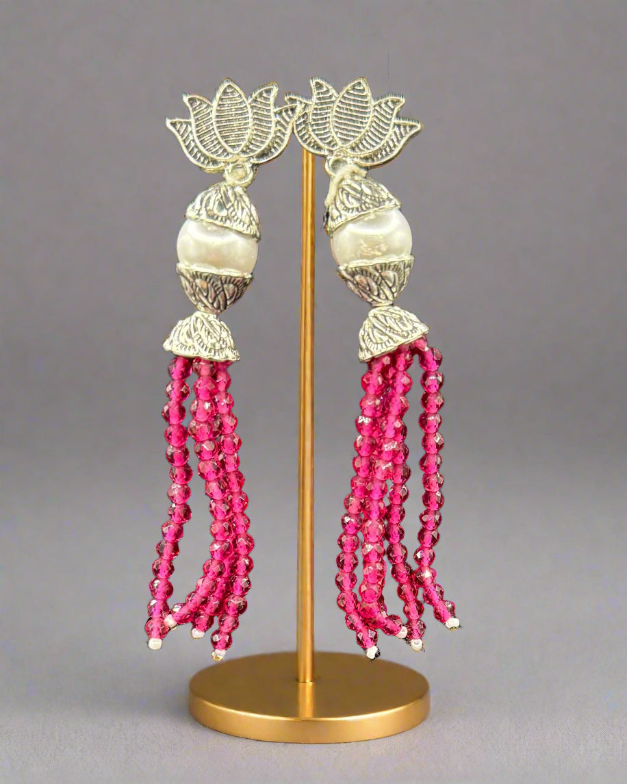 Real crystal beaded/MOP Mala Set | Regal Jewellery– Famaza Couture