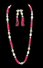 Real crystal beaded/MOP Mala Set | Regal Jewellery– Famaza Couture