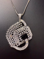 Artificial AD Pendants Set with earrings | Brooch Design – Famaza Couture