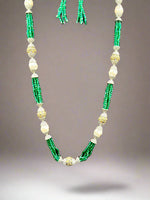 Real crystal beaded/MOP Mala Set | Regal Jewellery– Famaza Couture