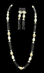 Real crystal beaded/MOP Mala Set | Regal Jewellery– Famaza Couture