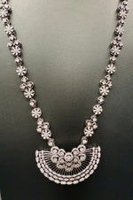 Gold Plated FloralSet with White Accents | Necklace & Earrings | Famaza couture