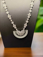 Gold Plated FloralSet with White Accents | Necklace & Earrings | Famaza couture