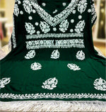 Azmat Chikankari Kaftan dress