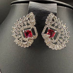 Artificial AD Pendants Set with earrings | Brooch Design – Famaza Couture