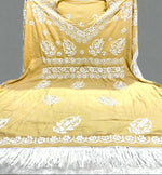 Azmat Chikankari Kaftan dress