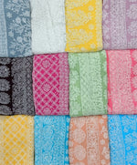 Full Jaal Chikankari Georgette Saree with Palla Keel Jaal Work – Elegant Ethnic Wear