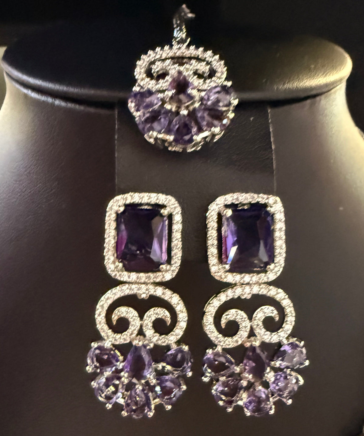 The Real elegance AD jewellery set – By Famaza Couture