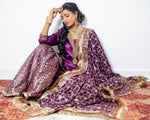 Bridal gharara and jewellery