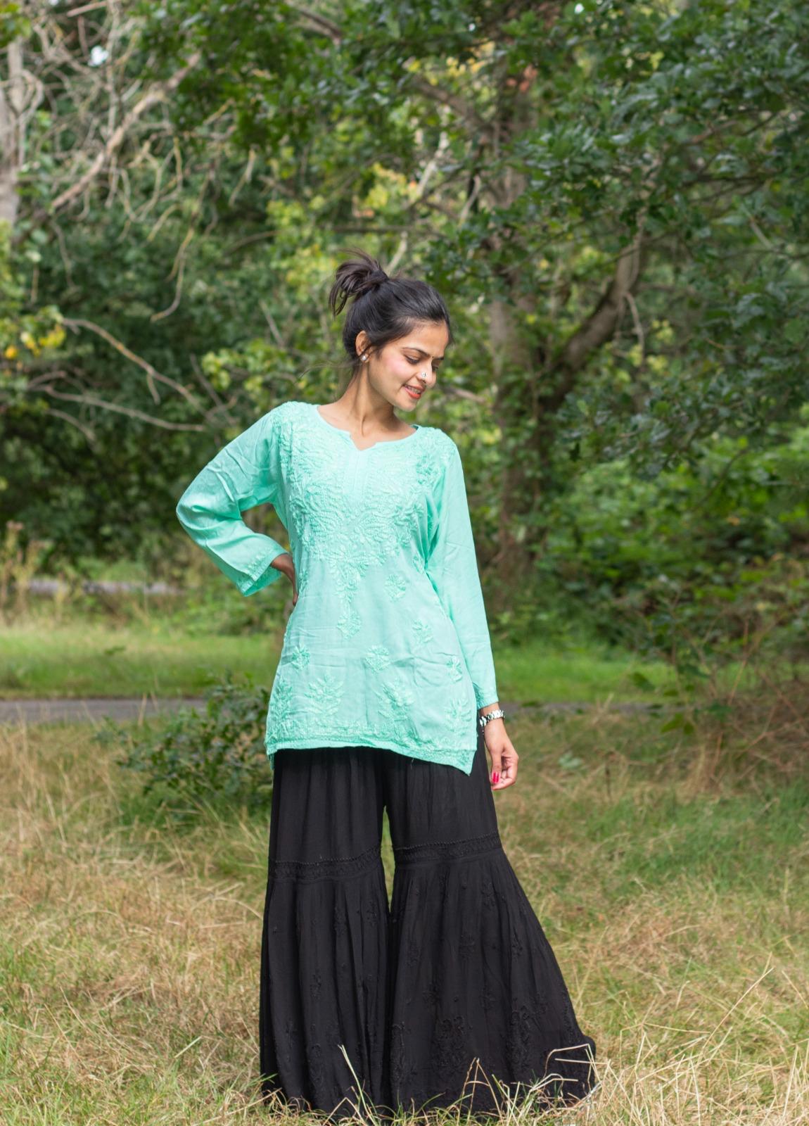 Chiffon Traditional/Trendy Gharara