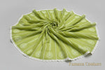 Kota doria dupatta with hand crafted chikankari embroidery.