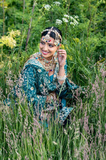 multicolour-polki-bridal-set