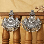 Handcrafted oxidised earrings