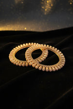Pair of Rose gold bangels