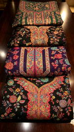 Stack of kanni silk dresses