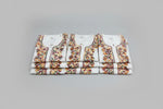 White shirts with colourful floral embroidery