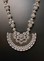 american dimond white stones necklace bottom pcs close up by famaza couture