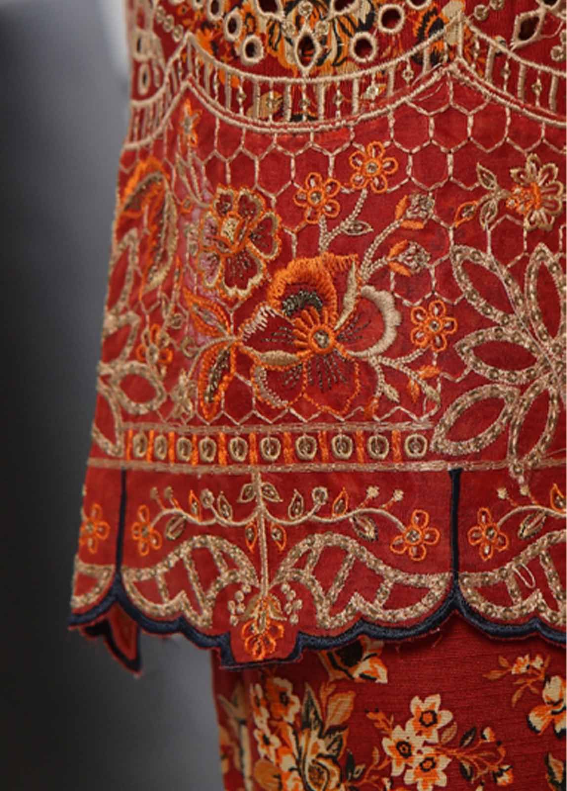 Ethnic Pakistani Khaddar 3Pc Dress for Women UK