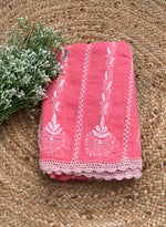 hot pink kota doriya duppata famaza couture