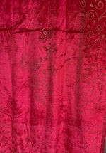 Exquisite Velvet stole with Swarovski work| Elegance for Winter – Famaza Couture