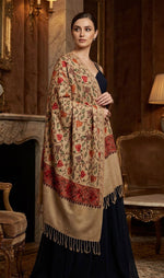 luxury-beige-embroidered-kashmiri-heritage-shawl-famaza-couture