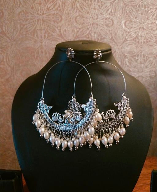 Lightweight ethnic chandbaali bridal jewellery