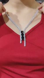 Asymmetric Drop Jewellery set |Famaza couture