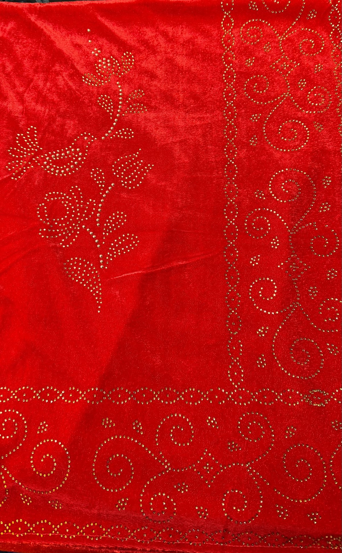 Exquisite Velvet stole with Swarovski work| Elegance for Winter – Famaza Couture