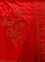 Exquisite Velvet stole with Swarovski work| Elegance for Winter – Famaza Couture