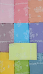 Cotton chikankari saree– Elegant Ethnic Wear