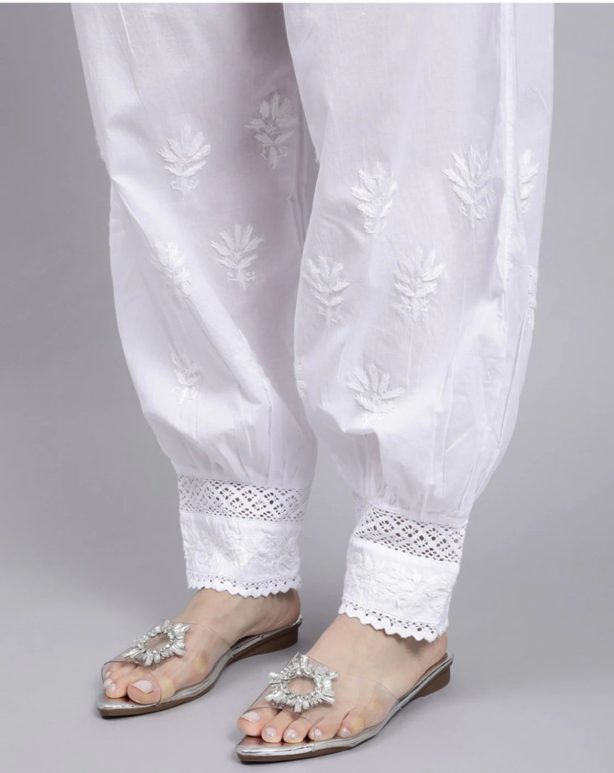 Afghani Loose Fit Salwar Pants for Women – Comfortable Cotton Ethnic Trousers | Famaza Couture