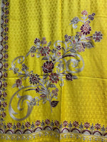 Kashmiri Aari Embroidered Marina Scarf | Handcrafted Shawl – Famaza Couture