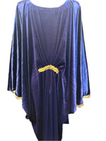 Khurshid Batwing Velvet Kaftan dress