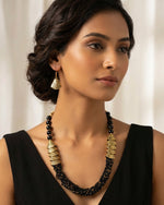 Mini Beaded Mala Jewellery Set | Lightweight Necklace & Earrings | Famaza Couture Wembley