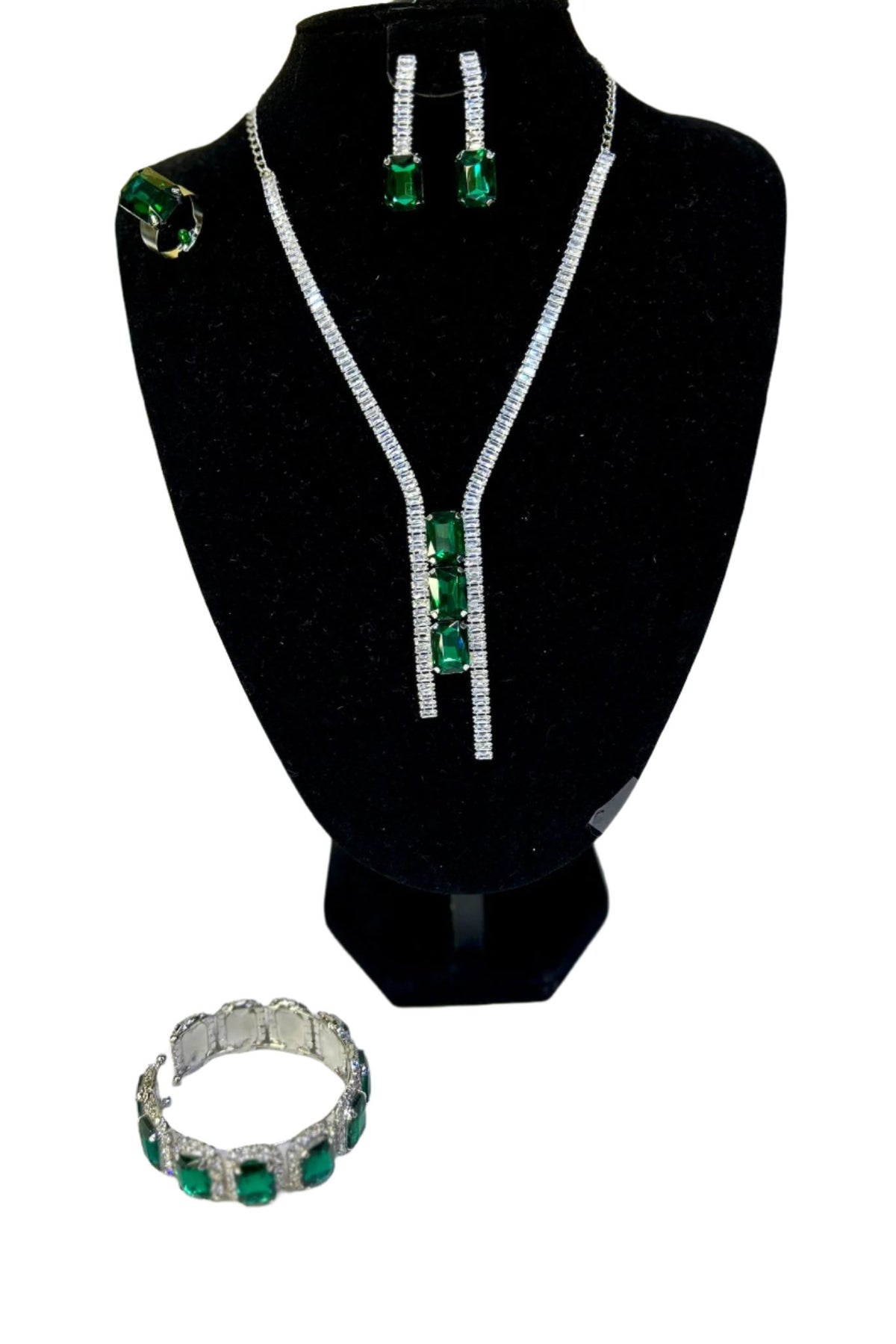 Asymmetric Drop Jewellery set