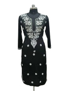 Chikankari Kurti/Shirt/Top - Modal - Ghass Patti with Booti Work