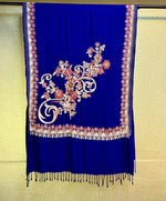 Kashmiri Aari Embroidered Marina Scarf | Handcrafted Shawl – Famaza Couture