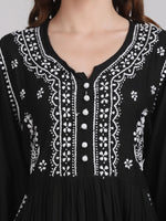 Chikankari Kurta/Shirt/Top with Pockets