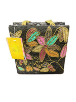 Coloured leaves Handcrafted Tote Bag