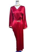 Khurshid Batwing Velvet Kaftan dress