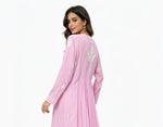 Chikankari Naira Cut Kurti Top | Indian Shirt for Women | Famaza couture