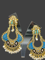 Chandbali earrings/Golden Finish Earrings