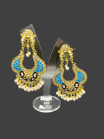 Chandbali earrings/Golden Finish Earrings